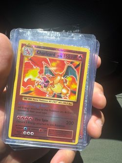 Charizard reverse holo XY evolution