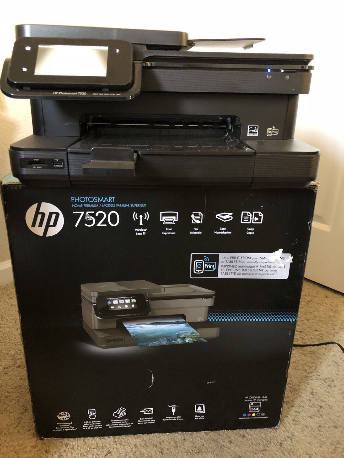 HP Photosmart 7520 Printer for Sacramento, CA OfferUp