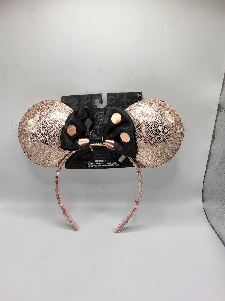Disney Pink Sequin Minnie Mouse Ears