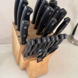21 Piece knife set