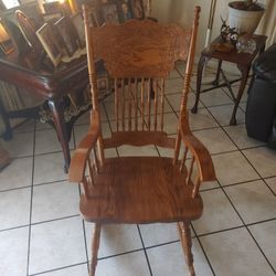 Wooden Rocking Chair