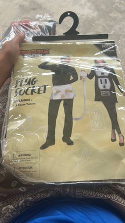 Plug & Socket Couples Halloween Costume
