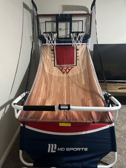 MD Sports Dual Hoop Indoor Basketball Arcade Game