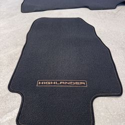 Toyota Highlander 2022 Floor Mats