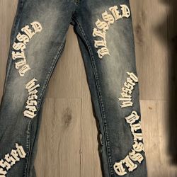 Forever 21 Graphic Jeans