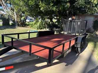 Trailer Brand New Utility Flatbed 16”