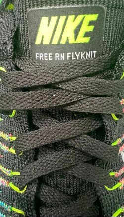 Nike Free RN Flyknit Women's Size 10 Running Shoes Multicolor 831070-003 Used