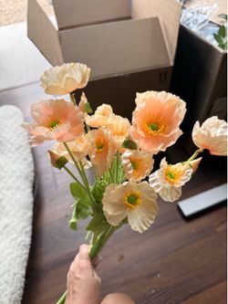 Lot of faux flowers