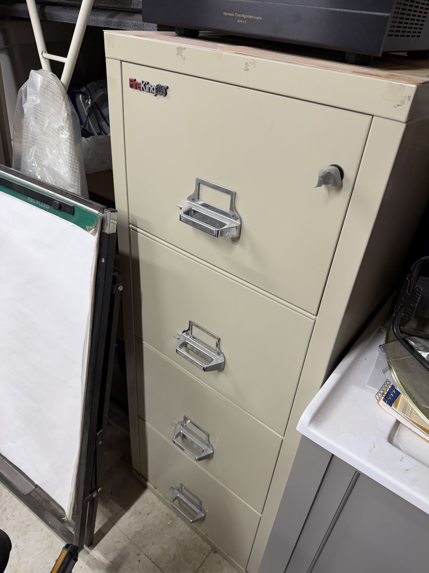 FireKing 4-Drawer Filing Cabinet