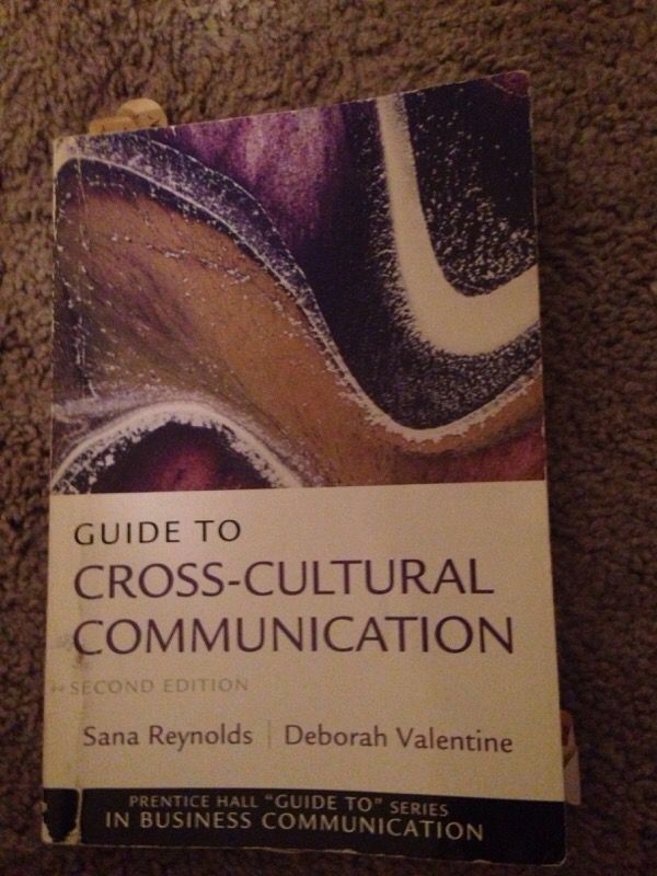 Guide to cross-cultural communications book