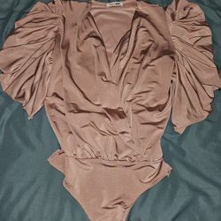 Rose Pink Bodysuit MEDIUM 