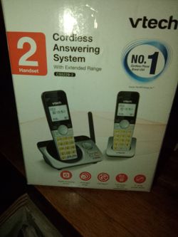 V teck awnsering system cordless phones