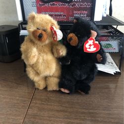      TY Collectibles 1993 Cody and Ivan  Retired