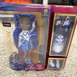 Rainbow high coco vanderbalt-cobalt blue fashion doll