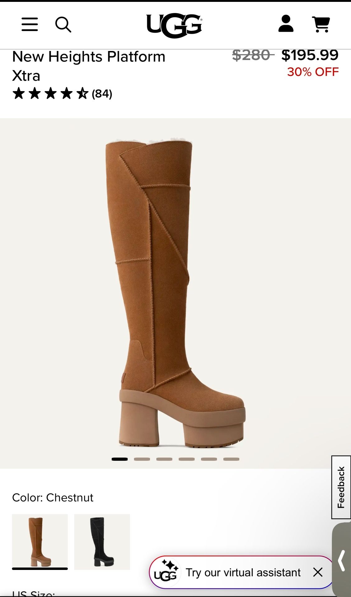 Thigh High Ugg Boot