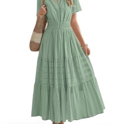 Womens Medium Boho Style Dress
