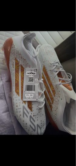 Adidas F50 Soccer Cleats White Orange