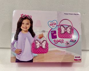 Disney Junior Minnie Mouse Happy Helpers Bag Set.