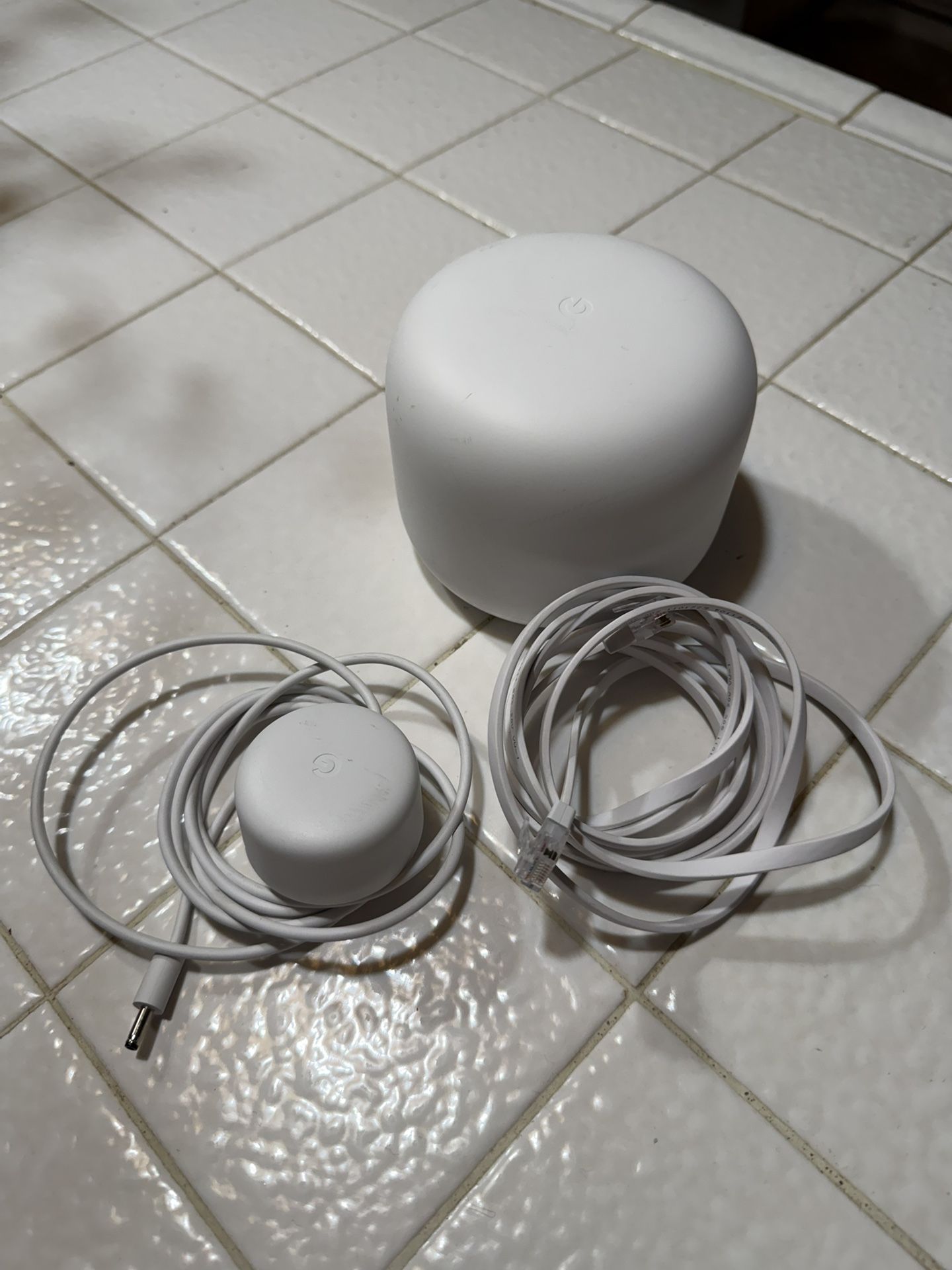 Google Nest Wi-Fi Router (1st Gen) – Great Condition with Power & Ethernet