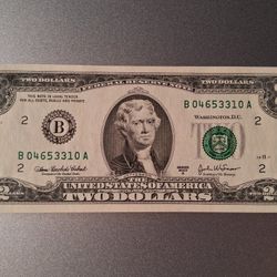 Lot of 91 Uncirculated $2 Bills - 2003A Series