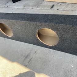 ($120 Firm) 2 12s single cab sub box