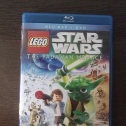 2011 Star Wars The Padawan Menace Blu-Ray Disc Only