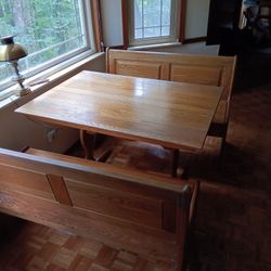Kitchen Table With Bench Seats