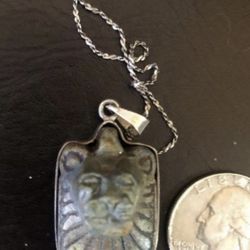 OLD ANCIENT EGYPTIAN LIONESS HEAD SEKHMET PENDANT