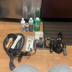 Full Set Of Clippers Comes With Everything You Need To Work In A Barber Shop!! 