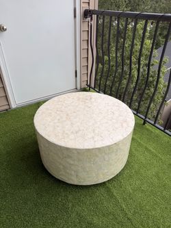 Coffee Table - Capiz Shell