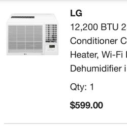 50% OFF LG Air Conditioner 12,200 BTU
