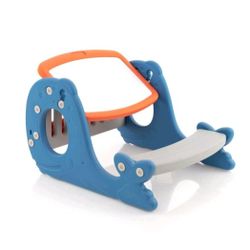 Convertible Toddler Activity Tablet Set Erasable Easel Whiteboard Blue HY10180BL