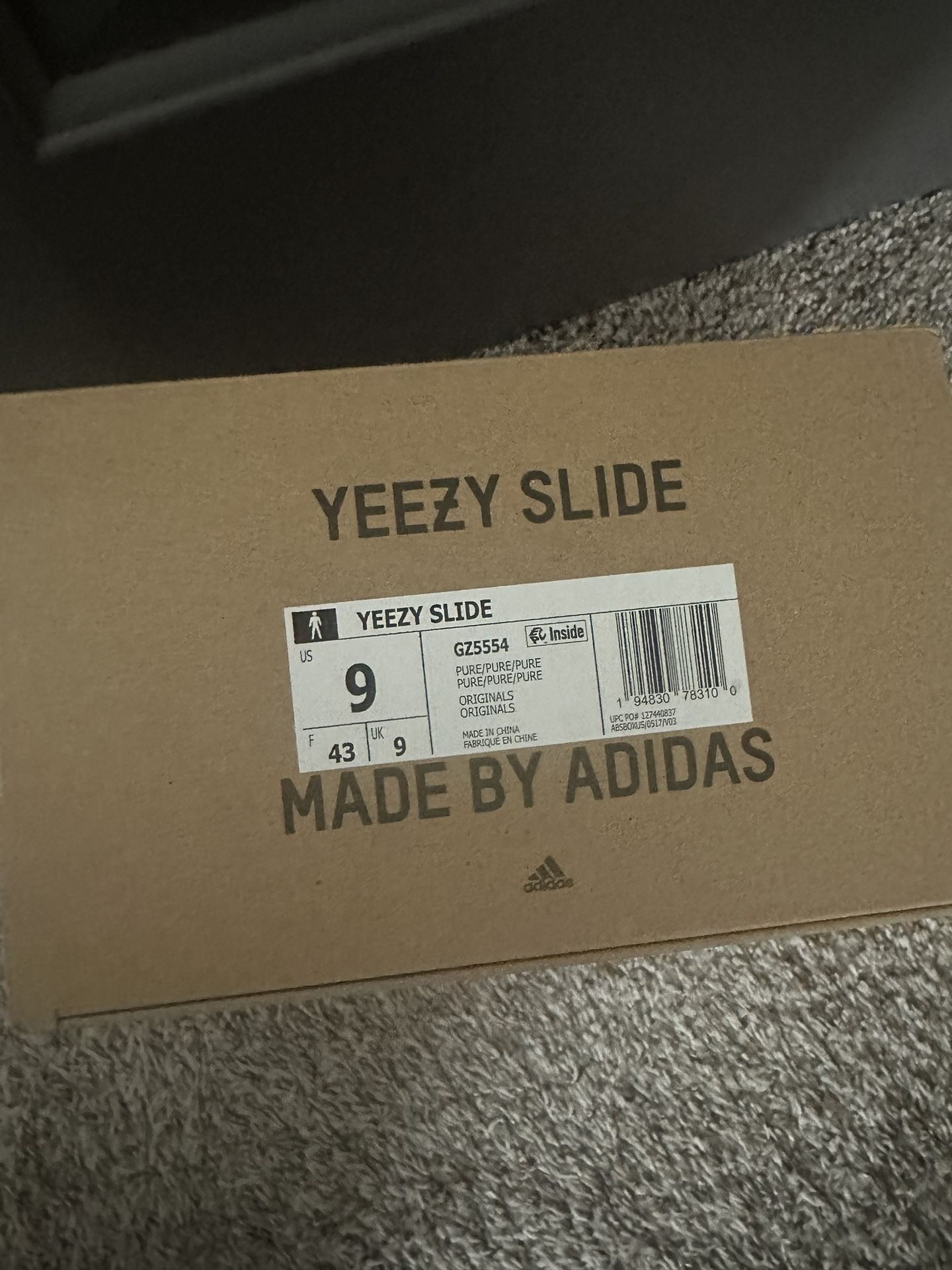 Yeezy Slides Nude