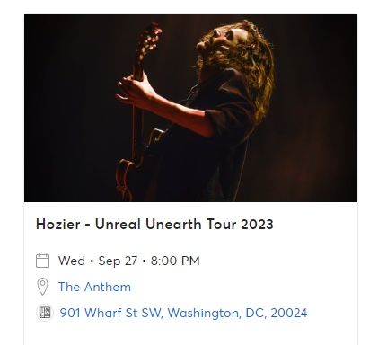 Hozier Tix