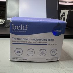 New belif The True Cream Moisturizing Bomb, 48hrs of Moisture & Hydration, Peptide, Ceramide, Squalane, Restores Skin Barrier, Daily Face Cream, For A