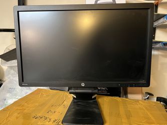 HP 23” Widescreen LED Monitor Adjustable High