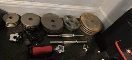 190lb Of Weight Plates