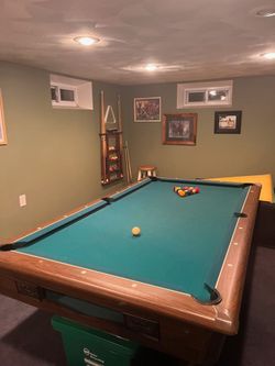 Full size pool table ,with all accessories.