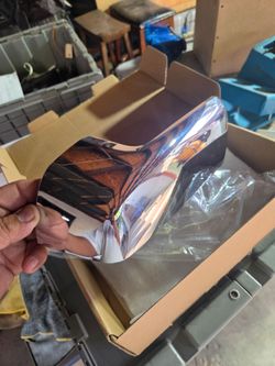 Chrome Side Mirror Cover Cap Chevy Silverado
