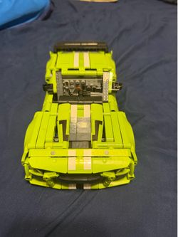 LEGO Technic Green Ford Mustang Shelby GT(contact info removed)8 Pull Back Drag Race Car NEW