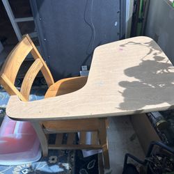 Kids Wooden Desk