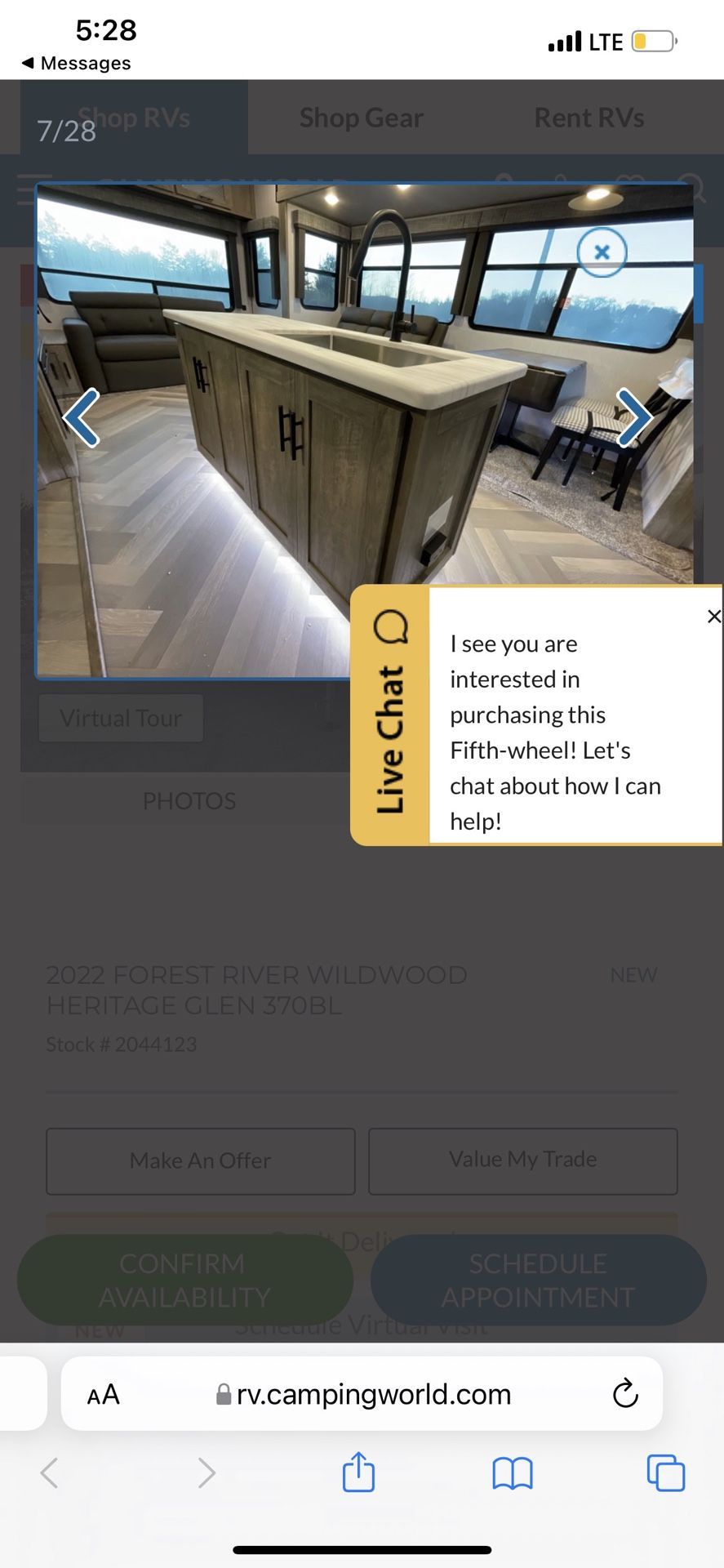 5 Th Wheel With Land 