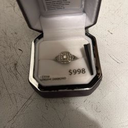 Diamond Ring/ Silver