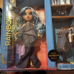 Rainbow High Fantastic Fashion Doll - Skylar Bradshaw - Rainbow Project - New