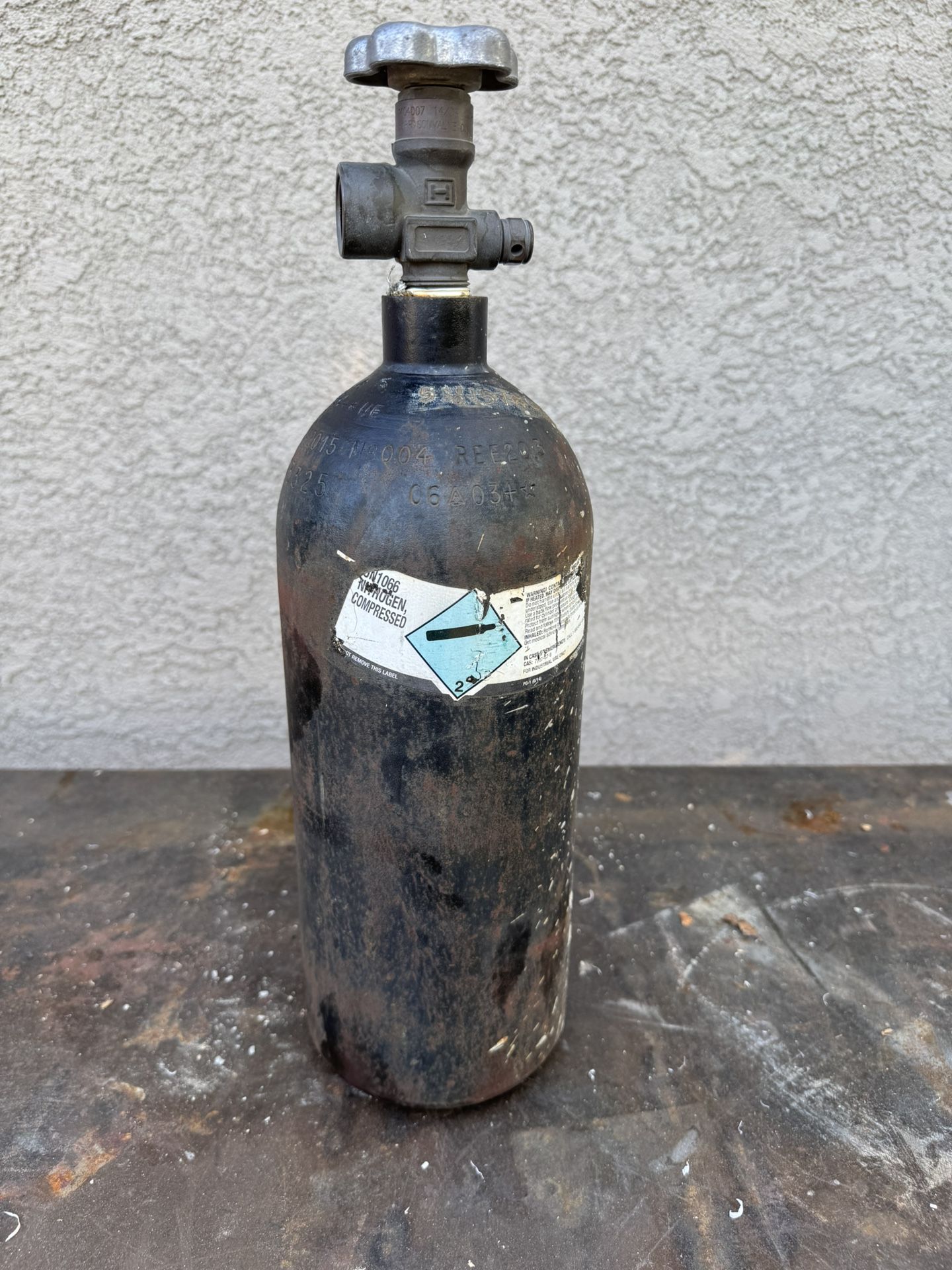 14 Cubic Ft Empty Gas Cylinder Expires 2034