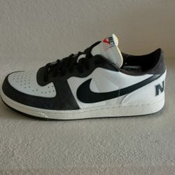 Nike Terminator Low Velvet Brown Black Sail Coconut White Size 10.5