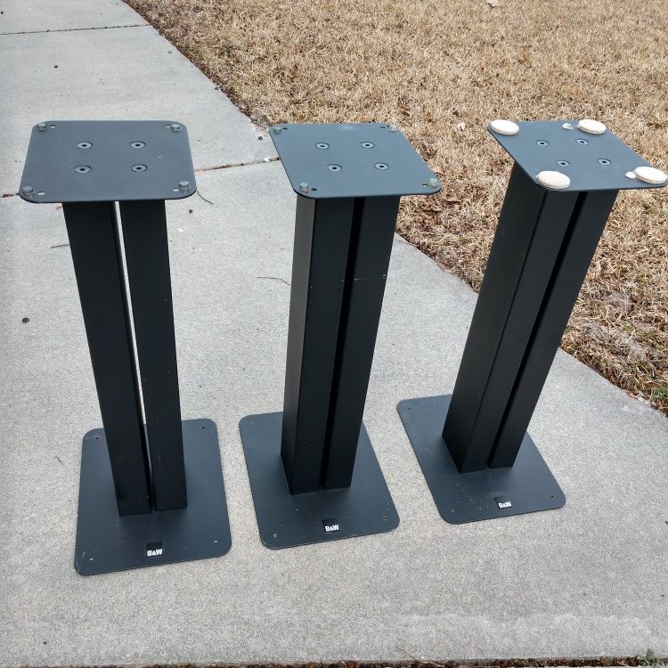 Bowers and Wilkins STAV 24 S2 Speaker Stands (Group Of 3)