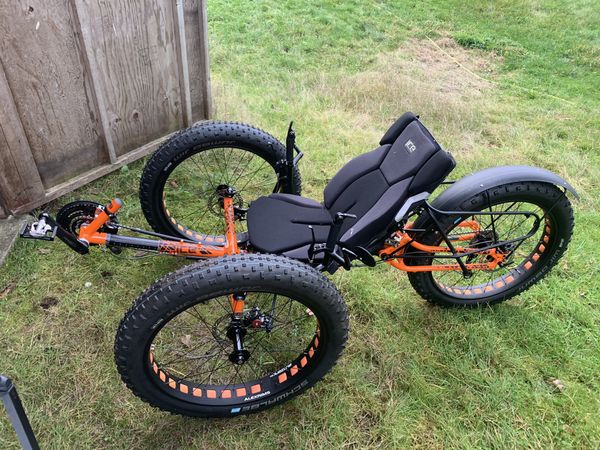 fat tire recumbent trike for sale