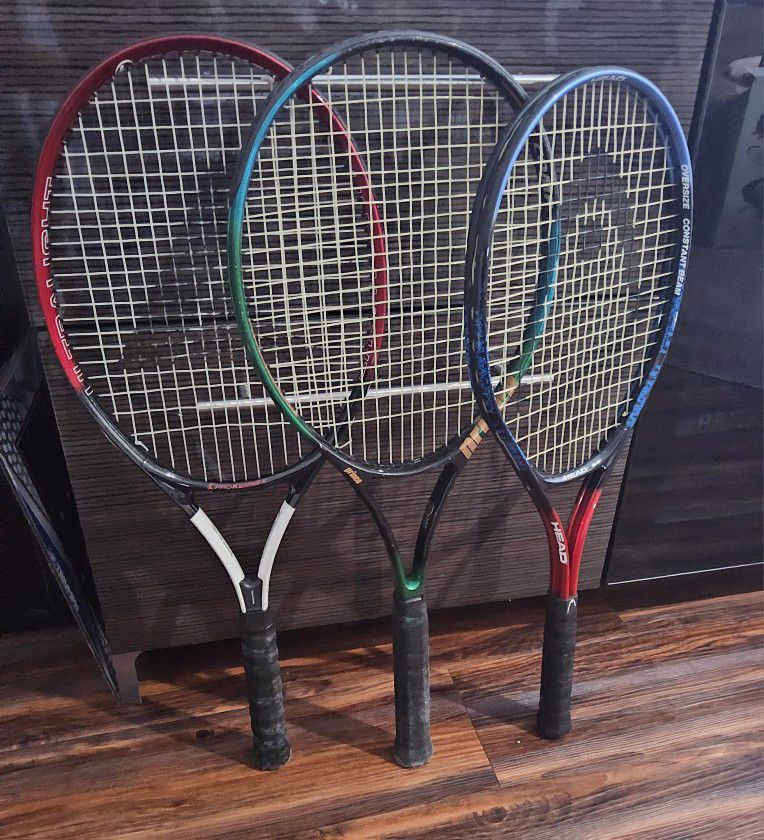 Tennis Rackets - 3 count ( Please see the price in description)