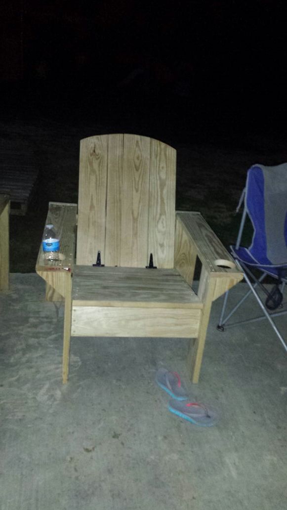 All treated wood chair lounges call (contact info hidden)